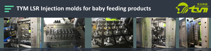 Máquina automática del moldeo por inyección del sistema hydráulico para hacer los productos de alimentación 1 del bebé